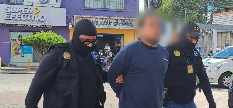 Capturan a pandillero salvadoreño que se escondía en Villa Nueva